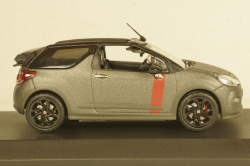 Citroen DS3 convertible (open roof), grey 2014, Norev 1:43