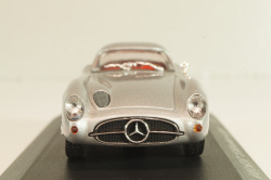 Mercedes-Benz 300 SLR Coupe Uhlenhaut (W196S) 1955, silver, MBOMS068, Altaya, Mercedes-Benz Offizielle Modell Sammlung #68, 1:43 Уценка!
