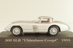Mercedes-Benz 300 SLR Coupe Uhlenhaut (W196S) 1955, silver, MBOMS068, Altaya, Mercedes-Benz Offizielle Modell Sammlung #68, 1:43 Уценка!