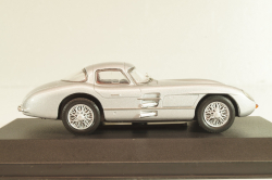 Mercedes-Benz 300 SLR Coupe Uhlenhaut (W196S) 1955, silver, MBOMS068, Altaya, Mercedes-Benz Offizielle Modell Sammlung #68, 1:43 Уценка!