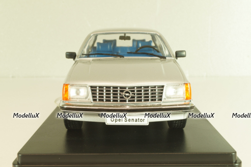Opel Senator 3.0 E 1978, silver, G1648020, Hachette 1:24