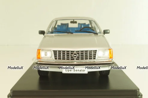 Opel Senator 3.0 E 1978, silver, G1648020, Hachette 1:24