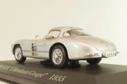 Mercedes-Benz 300 SLR Coupe Uhlenhaut (W196S) 1955, silver, MBOMS068, Altaya, Mercedes-Benz Offizielle Modell Sammlung #68, 1:43 Уценка!
