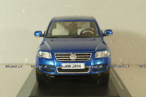 Volkswagen Touareg 2006, blue, , Volkswagen Offizielle Modell-Sammlung, Altaya #67 1:43