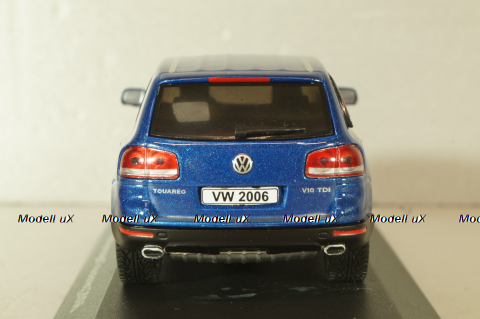 Volkswagen Touareg 2006, blue, , Volkswagen Offizielle Modell-Sammlung, Altaya #67 1:43