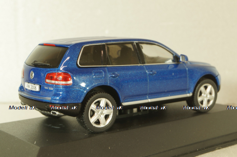 Volkswagen Touareg 2006, blue, , Volkswagen Offizielle Modell-Sammlung, Altaya #67 1:43