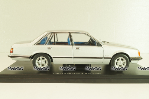 Opel Senator 3.0 E 1978, silver, G1648020, Hachette 1:24