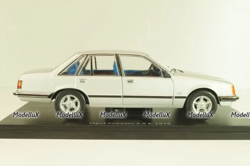 Opel Senator 3.0 E 1978, silver, G1648020, Hachette 1:24
