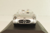 Mercedes-Benz 300 SLR Roadster (W196S) racing sports car 1955, silver, MBOMS032, Altaya, Mercedes-Benz Offizielle Modell Sammlung #32, 1:43