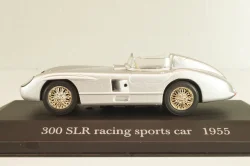 Mercedes-Benz 300 SLR Roadster (W196S) racing sports car 1955, silver, MBOMS032, Altaya, Mercedes-Benz Offizielle Modell Sammlung #32, 1:43