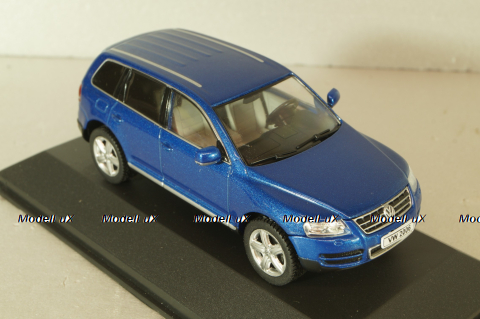 Volkswagen Touareg 2006, blue, , Volkswagen Offizielle Modell-Sammlung, Altaya #67 1:43