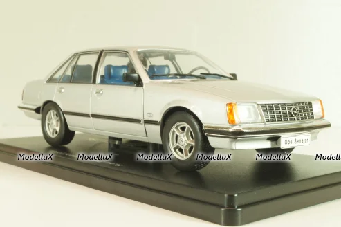 Opel Senator 3.0 E 1978, silver, G1648020, Hachette 1:24