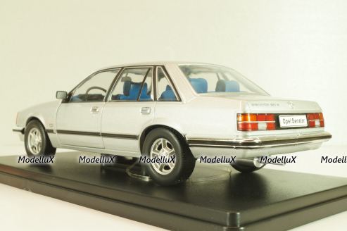 Opel Senator 3.0 E 1978, silver, G1648020, Hachette 1:24