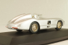 Mercedes-Benz 300 SLR Roadster (W196S) racing sports car 1955, silver, MBOMS032, Altaya, Mercedes-Benz Offizielle Modell Sammlung #32, 1:43