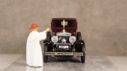 Fiat 525 1929 Personal car Papa Pio XI Pope PIO XI, 4480/P, RIO 1:43