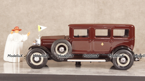 Fiat 525 1929 Personal car Papa Pio XI Pope PIO XI, 4480/P, RIO 1:43