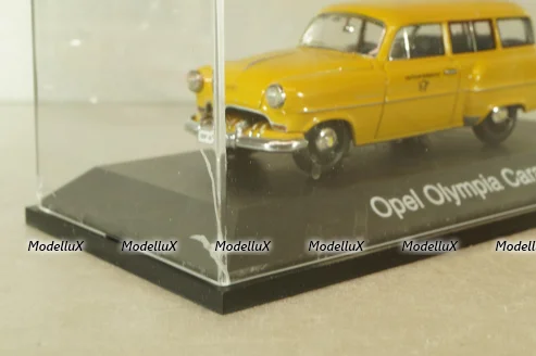 Opel Olympia Caravan "Deutsche Bundespost" 1953, yellow, 006767, Schuco 1:43