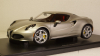 Alfa Romeo 4C 2013 greymetallic, 70187, Auto Art 1:18