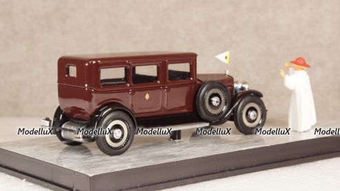 Fiat 525 1929 Personal car Papa Pio XI Pope PIO XI, 4480/P, RIO 1:43