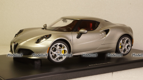 Alfa Romeo 4C 2013 greymetallic, 70187, Auto Art 1:18