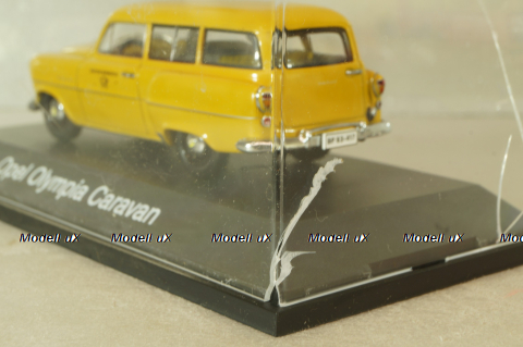 Opel Olympia Caravan "Deutsche Bundespost" 1953, yellow, 006767, Schuco 1:43