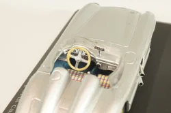 Mercedes-Benz 300 SLR Roadster (W196S) racing sports car 1955, silver, MBOMS032, Altaya, Mercedes-Benz Offizielle Modell Sammlung #32, 1:43