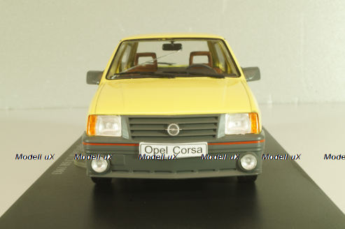 Opel Corsa 1.3 SR 1983, yellow, G1648017, Hachette 1:24 Уценка!