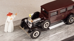 Fiat 525 1929 Personal car Papa Pio XI Pope PIO XI, 4480/P, RIO 1:43