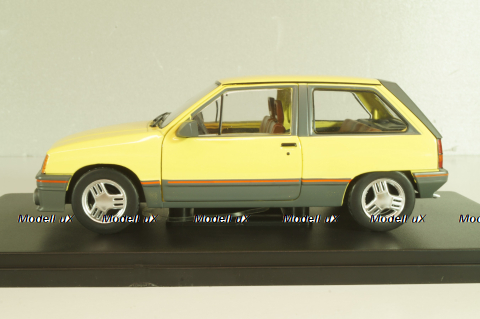 Opel Corsa 1.3 SR 1983, yellow, G1648017, Hachette 1:24 Уценка!