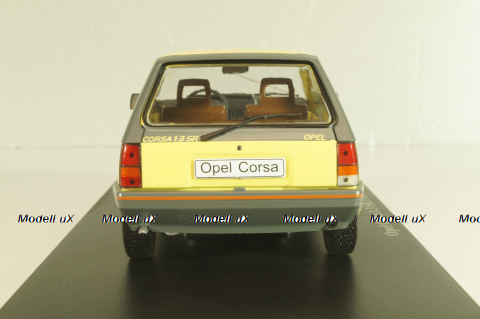 Opel Corsa 1.3 SR 1983, yellow, G1648017, Hachette 1:24 Уценка!