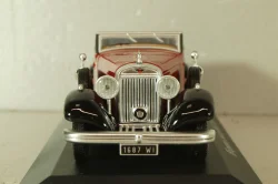 Hispano Suiza H6C Cabriolet 1934, red, Altaya 1:43