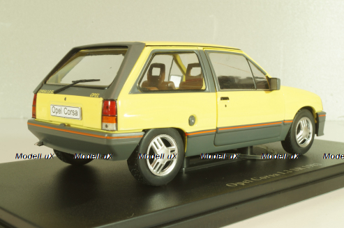 Opel Corsa 1.3 SR 1983, yellow, G1648017, Hachette 1:24 Уценка!