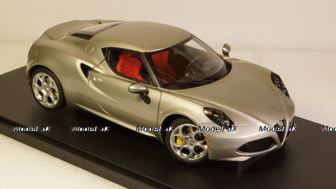 Alfa Romeo 4C 2013 greymetallic, 70187, Auto Art 1:18