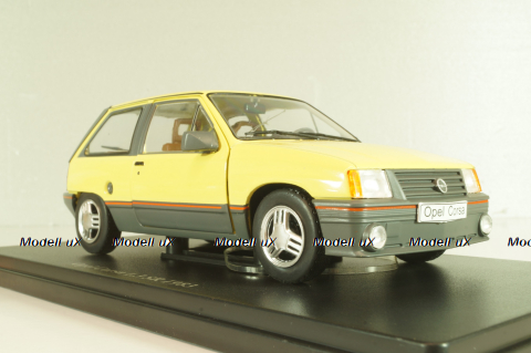 Opel Corsa 1.3 SR 1983, yellow, G1648017, Hachette 1:24 Уценка!