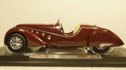 Peugeot 302 Darl'Mat Roadster 1937 dark red,184695, Norev 1:18