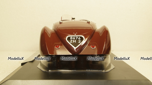 Peugeot 302 Darl'Mat Roadster 1937 dark red,184695, Norev 1:18