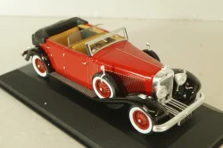 Hispano Suiza H6C Cabriolet 1934, red, Altaya 1:43