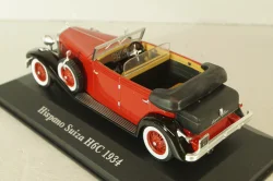Hispano Suiza H6C Cabriolet 1934, red, Altaya 1:43