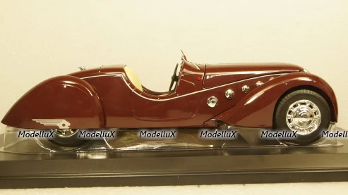 Peugeot 302 Darl'Mat Roadster 1937 dark red,184695, Norev 1:18