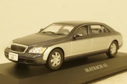 Maybach 62, silver, Altaya 1:43 