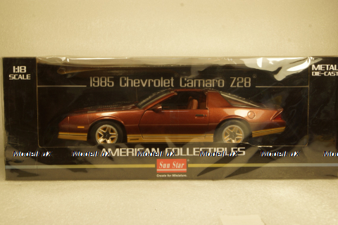 Chevrolet Camaro, copper 1985, SunStar 1:18