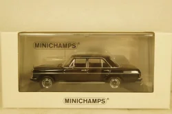 Mercedes 200 1968 black, 943034004,  Minichamps 1:43 