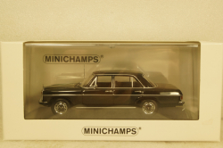 Mercedes 200 1968 black, 943034004,  Minichamps 1:43 