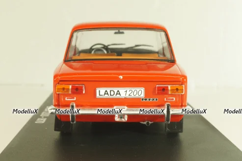 Ваз-2101 Жигули 1970, Lada 1200, красный, Hachette 1:24 #2