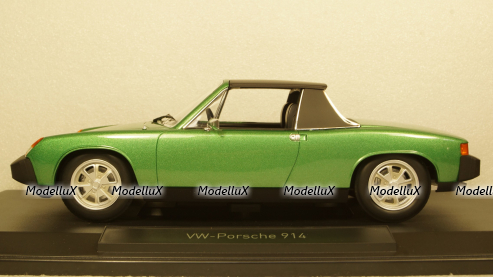 Volkswagen Porsche 914 2.0 1975 Green Metallic, 187685, Norev 1:18