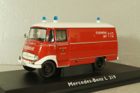 Mercedes-Benz L 319 bus Feuerwehr Baden 1955, 03351, Schuco 1:43