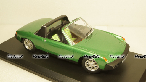 Volkswagen Porsche 914 2.0 1975 Green Metallic, 187685, Norev 1:18