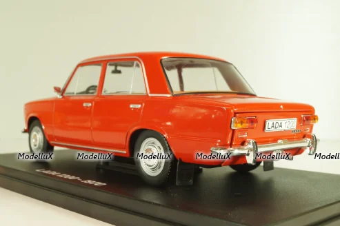 Ваз-2101 Жигули 1970, Lada 1200, красный, Hachette 1:24 #2