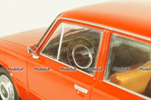 Ваз-2101 Жигули 1970, Lada 1200, красный, Hachette 1:24 #2