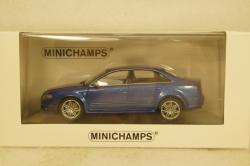 Audi RS4 2004 blue metallic, 943014603,  Minichamps 1:43